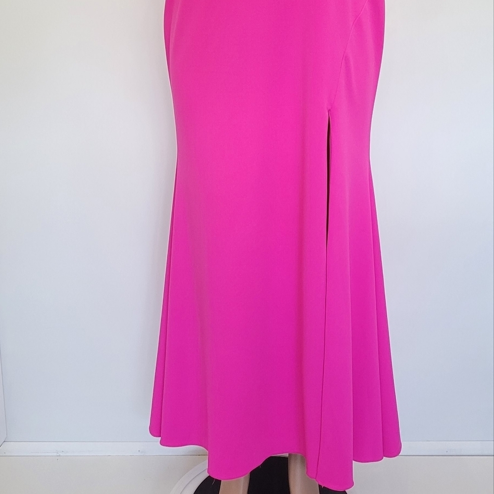 Xscape Women's Petite Evening Asymmetric Dress Size 14 - Picture 2 of 12